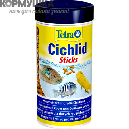 Tetra Cichlid Sticks палочки для цихлид, 1 л