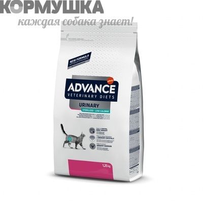 AVET корм для кошек при МКБ LowCalorie 2,5 кг