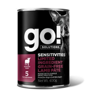 GO! Sensitivities консервы с ягнёнком для собак 400 г