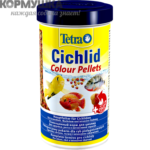 Tetra Cichlid Colour Pellets корм для цихлид, 10 л