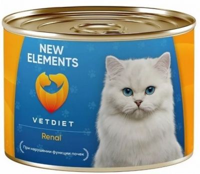 New Elements Renal для кошек 240 г