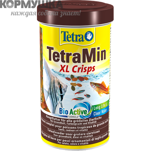 Tetra Min XL Crisps крупные чипсы для декор.рыб, 500 мл