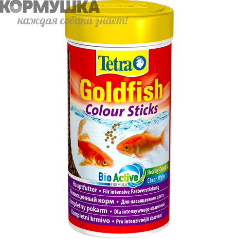 Tetra Goldfish Colour Sticks корм для окраса золотых рыб, 250 мл