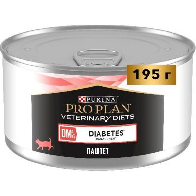 Пурина для кошек DM вет.диета при диабете 195 г