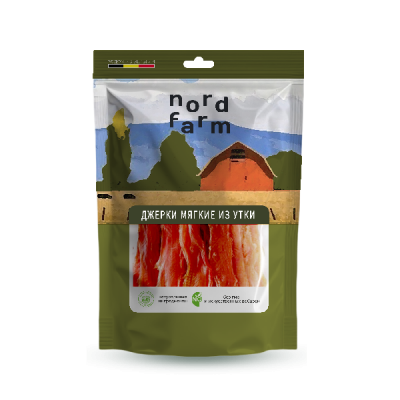 NORD FARM Джерки мягкие из утки 90 г