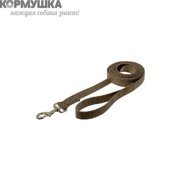 Поводок (П-Л) брезент сшивной стальной карабин  3м