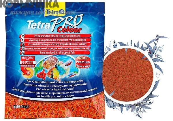 TetraPro Colour Multi Crisps чипсы для усиления окраса рыб, 12 г TetraPro Colour Multi Crisps чипсы для усиления окраса рыб, 12 г