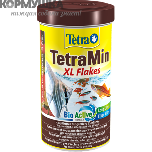 Tetra Min XL Flakes крупные хлопья для декор.рыб 10 л
