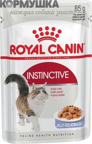 Инстинктив желе консервы для кошек 85 г
