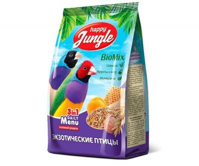 Happy Jungle д/экзот.птиц 500 г Happy Jungle д/экзот.птиц 500 г