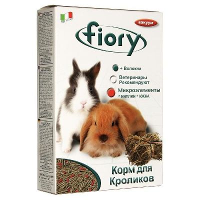 Fiory Conigli nani гранулы для кроликов, 850 г
