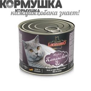 ЛЕОНАРДО конс. д/кошек Кролик 200 г