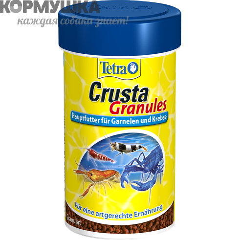 Tetra Crusta Granules гранулы для креветок и раков, 100 мл