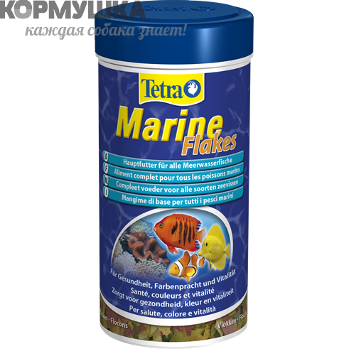 Tetra Marine Flakes хлопья для морских рыб, 250 мл