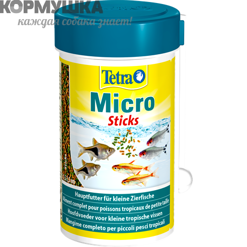 Tetra Micro Sticks палочки мелкие для декор. рыб, 100 мл                                          