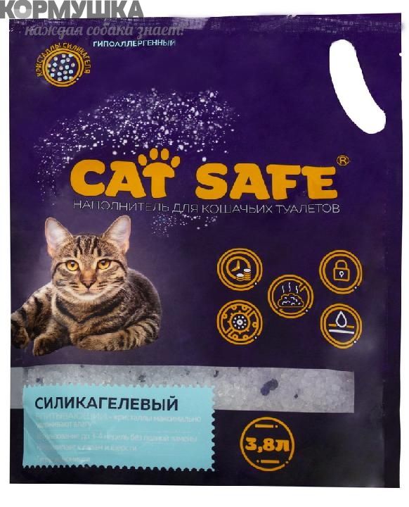 Cat Safe силикагель 1 кг