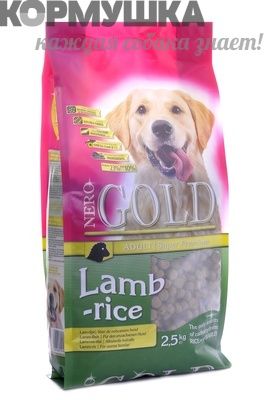 NERO GOLD  для Взрослых собак с ягненком и рисом 12 кг