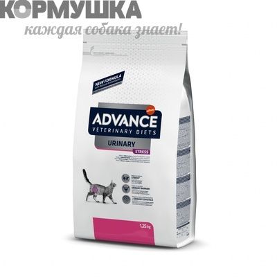 AVET корм для кошек с МКБ при стрессе 1,25 кг