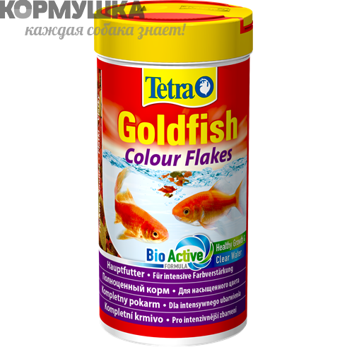 Tetra Goldfish Colour Flakes корм для окраса золотых рыб, 250 мл