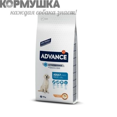 Advance для собак крупных пород с курицей 18 кг