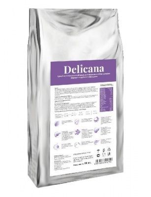 Delicana Индейка с овощами для средних пород 18 кг