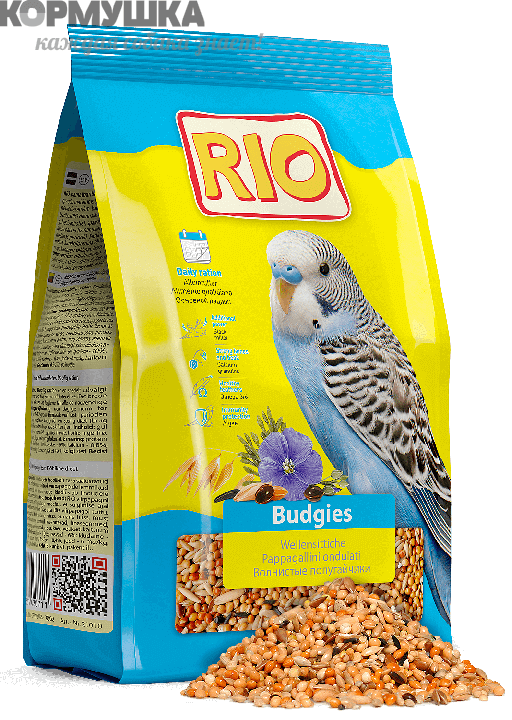 РИО корм для волнистых попугаев Основной рацион 1 кг